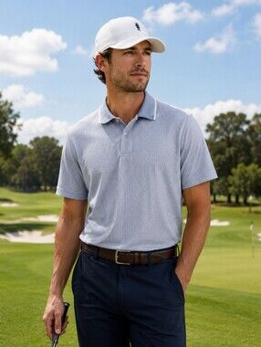 Guide London Premium Polo - Sky - L